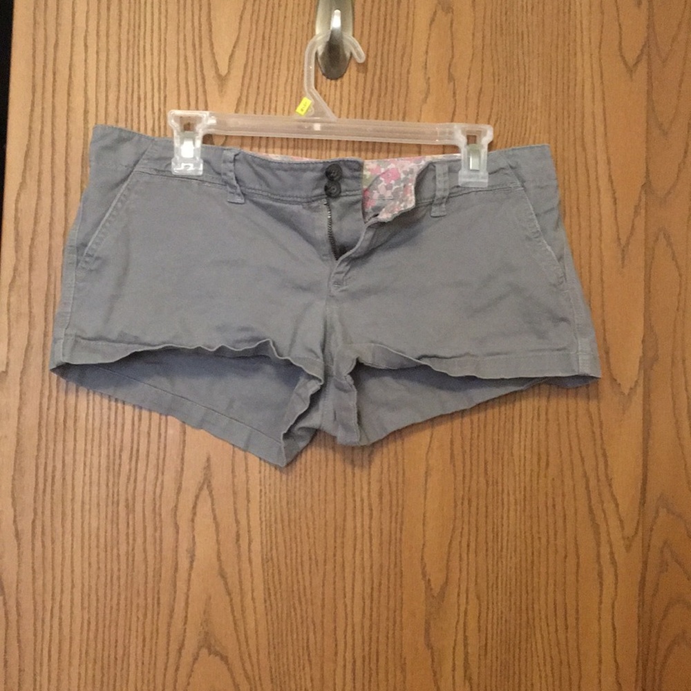 American eagle shorts. Gray colored. Stretchy.